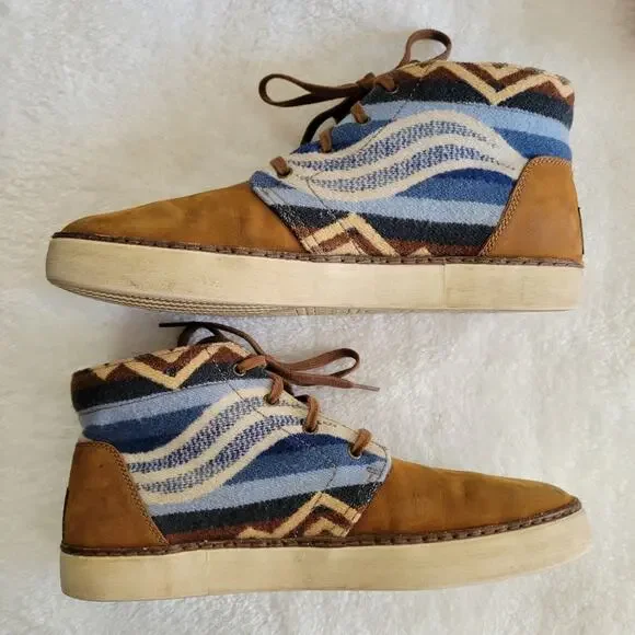 Ugg Pendleton Alin Suede Chesnut Chukka Boot Rare - studio68 
